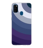 Samsung Galaxy M30s Kapak Renk Cümbüşü Tasarımlı Şeffaf Silikon Kılıf