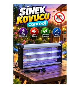 10W UV Elektrikli Sinek ve Haşere Lambası – Askılı Taşınabilir Tasarım