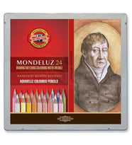 Koh-i-Noor Mondeluz Aquarell Sulu Boya Kalem Seti 24lü Portrait 3724