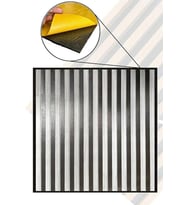 Yapışkanlı Silinebilir Gri Esnek Akustik Panel 68cmx68cm Ev Ofis Salon Duvar Kağıdı Paneli Nw189