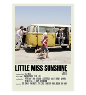 Little Miss Sunshine Alternatif 1 Tablo Ahşap Poster Dekoratif