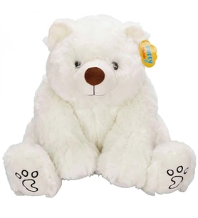 4802 Beyaz Kutup Ayısı Peluş 48 cm -Sunman