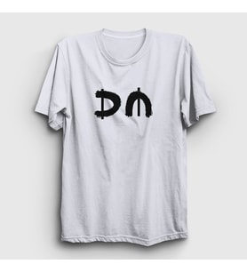 Presmono Unisex Beyaz DM V2 Depeche Mode T-Shirt 140233tt (Beyaz)