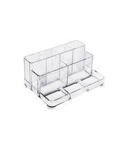 Desk A Üstü Organizer, Şeffaf, Modern ve Şık Tasarım