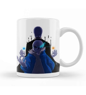 Sans & Gaster Undertale Kupa Bardak Porselen