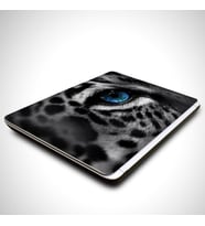 Beyaz Kaplan Laptop Sticker 13 İnch (34X24CM)