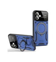 Northcity Samsung Galaxy A05 Uyumlu Kılıf Joy Lens Standlı Kapak - Lacivert