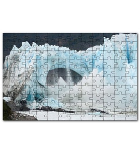 Cakapuzzle Eriyip Kopan Buzullar Puzzle Yapboz MDF (Ahşap) (120 Parça)