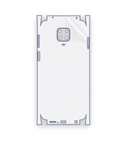 SChitec Redmi Note 9S Uyumlu Fullbody Arka Kaplama Hidrojel Koruyucu Film