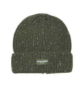 Jack & Jones Erkek Yumuşak Örgü Bere - Cliff (Haki)