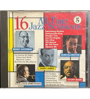 (Müzik CD sidir - Plak Değildir) CD 16 All-Time Jazz Sessions CD