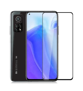 Xiaomi Mi 10T Pro 5G Uyumlu Zore Kenarları Kırılmaya Dayanıklı Cam Ekran Koruyucu