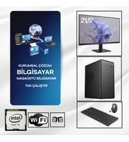 DAGMOR BN2015044 İNTEL İ5 3470 16GB RAM 480 GB SSD 21.5'' EKRAN FULL SET MASAÜSTÜ BİLGİSAYAR KASASI +WİFİ (Siyah)