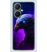 Vivo Y27 Kılıf Silikon Desen Özel Seri Kartal 1622