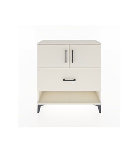 Arges Şifonyer 2 Raflı Tek Çekmeceli 2 Kapaklı 88x30x96 Aytaşı-Aytaşı