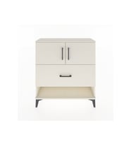 Arges Şifonyer 2 Raflı Tek Çekmeceli 2 Kapaklı 88x30x96 Aytaşı-Aytaşı