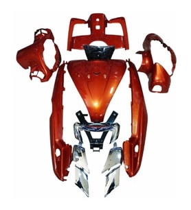 Türkmopet TVS Jupiter 125 Kaporta Seti Turuncu 13 Parça