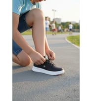 Enoch Çocuk Ortopedik Tabanlı Bağcıklı Dinamik Şehir Sneaker Ayakkabı