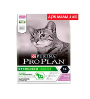 Pro Plan Sterilised Tavuklu ve Hindili Kısırlaştırılmış Yetişkin Kedi Maması 3 KG