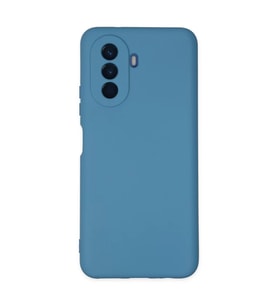 Huawei Nova Y70 Kılıf Nano İçi Kadife Silikon - Mavi