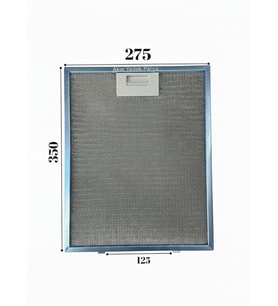 Hoover İle Uyumlu Davlumbaz 27,5X35 CM Arka Aralık 12,5CM Aspiratör Filtresi