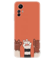 Xiaomi Redmi Note 12S Kılıf Resimli Desenli Silikon Platinium Series Three Hand 1818