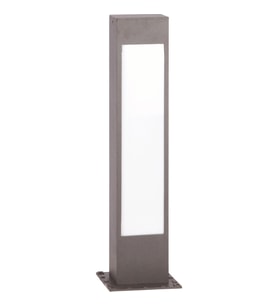 AVONNI BSU-68142-GR-B Gri Boyalı Dış Mekan Aydınlatma E27 Aluminyum Polikarbon/Akrilik Cam 15cm