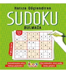 Hafıza Güçlendiren Sudoku Bulmaca