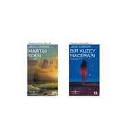 Bir Kuzey Macerası + Martin Eden- 2 Kitap Set - Iş Bankası Özel Set Bir Kuzey Macerası Kitabı