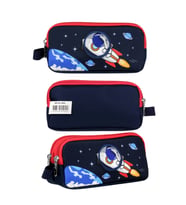 Cennec Roket Astronot Kalem Kutusu 20X10X6