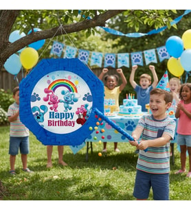 Blues Clues Pinyata 42 cm Sopalı Doğum Günü Parti Oyunu Şeker Doldurulabilir