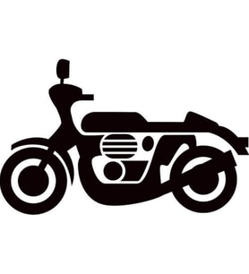 MOTOSİKLET FOLYO STİCKER 60cm Uzunluk