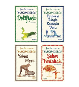 Delifişek + Kardeşim Rüzgar, Kardeşim Deniz + Yaban Muzu + Şeker Portakalı- 4 Kitap Set
