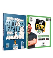Benim Hocam 2023 AYT Fizik Konu ve KR Akademi Vip Soru Bankası Seti 2 Kitap
