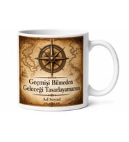 Tarih Dizisi Sever Yazılı Baskılı Kupa Bardak Hediye Porselen Mug