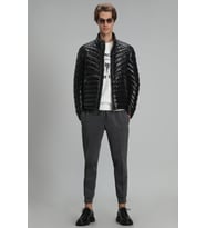 Lufian Larvi Belden Bağlamalı Slim Fit Jogger Pantolon Erkek PANTOLON 112190265 (Koyu Gri)