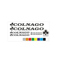 Bisiklet Kadro Sticker Seti Colnago Uyumlu Siyah