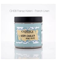 Cadence Very Chalky Home Decor Mobilya Boyası 500 ml. CH-08 FRANSIZ KETENİ 