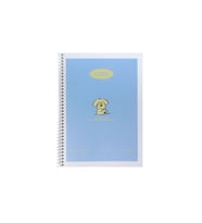 Morning Glory 3500 Çizgisiz Defter 25,4x18,4 cm Mavi 14000-88743