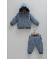 Caramell Coolest %100 Pamuk 2'li Alt Üst Takım 68-74 cm 6-9 Ay İndido CRML.IDG.TKE1148-6874