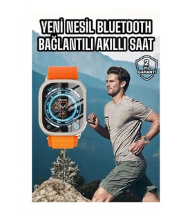 Mey İthalat® Akıllı Saat Uyku ve Spor Takibi Yeni Nesil Bluetooth Bağlantılı Amoled Ekran