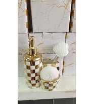 MUTFAK SIVI SABUNLUK-FIRÇALIK-SÜNGERLİK SET (Sarı-Beyaz)