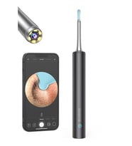 BEBIRD T5 3MP KAMERA 3.5MM LENS ŞARJLI WIFI GÖRÜNTÜLÜ KULAK TEMİZLEYİCİ SİYAH RENK