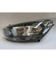 2018-2021 Ford Tourneo Courier Far Lambası Sol Elektrikli/Motorlu Siyah 9 Fişli (H7/H15)(Ayfar) (Oem