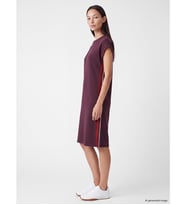 LCW EVERYDAY Mürdüm Soft Touch Oversize Elbise