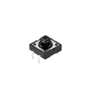 12x12 5mm 4 Bacaklı Mantar Kafa Tac Buton- 2 Li Paket Halinde