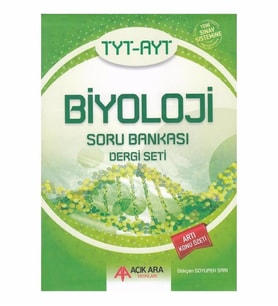 Tyt Ayt Biyoloji Soru Bankası Dergi Seti Açıkara
