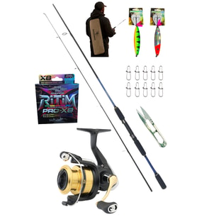 Powerex Prospin 270cm 10-30gr Daiwa RS 4000 Metal Kafa Spin Olta Seti