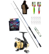 Powerex Prospin 270cm 10-30gr Daiwa RS 4000 Metal Kafa Spin Olta Seti