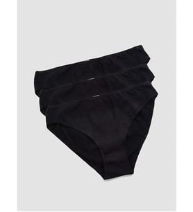 LCW DREAM Siyah Bikini Külot 3'lü